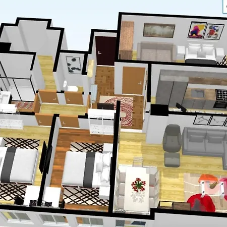 شقة Lille Wifi Parking By Servallgroup *